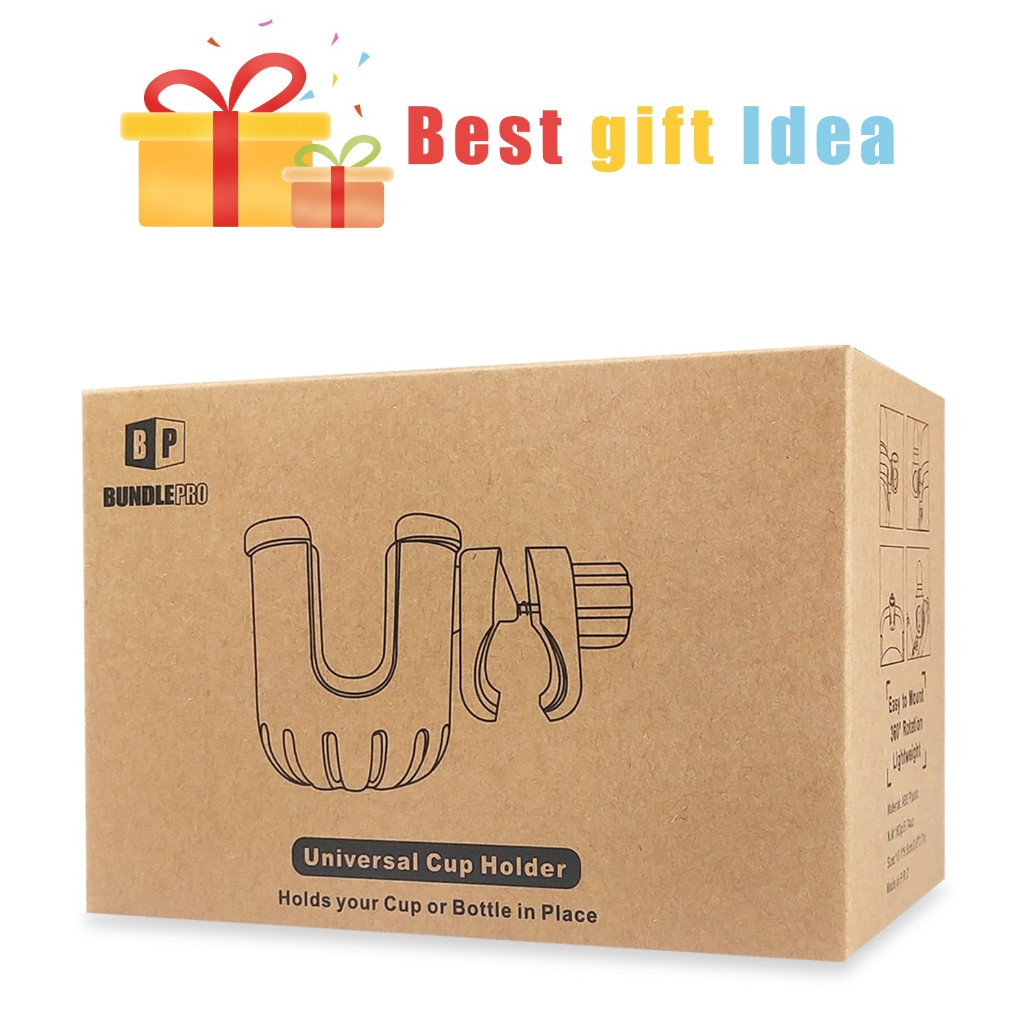 Universal Cup Holder for Strollers and Bikes