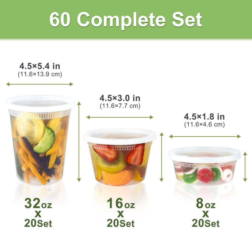 Leak-Resistant Deli Container Set image 2