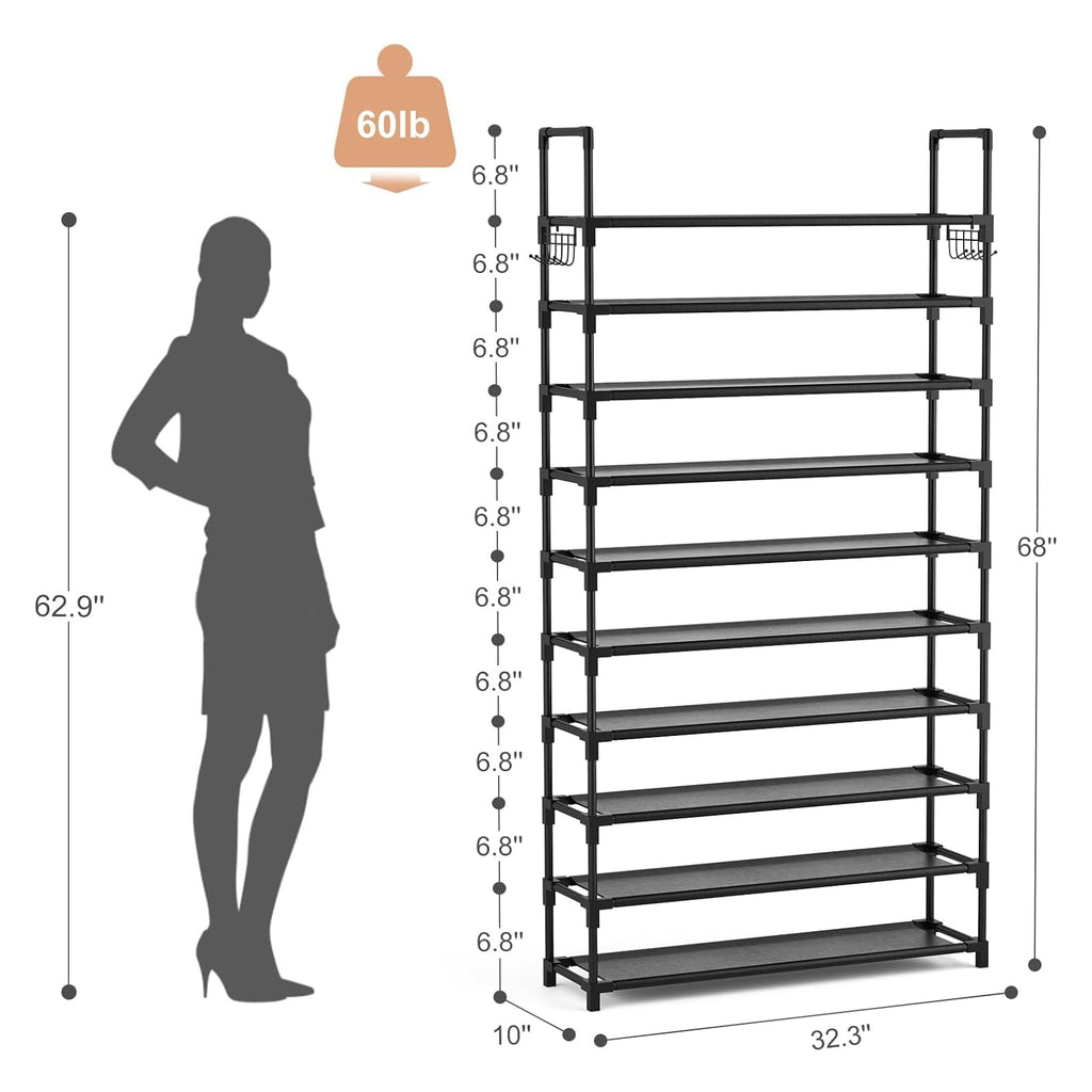 Tall Modular Shoe Storage Rack image 3