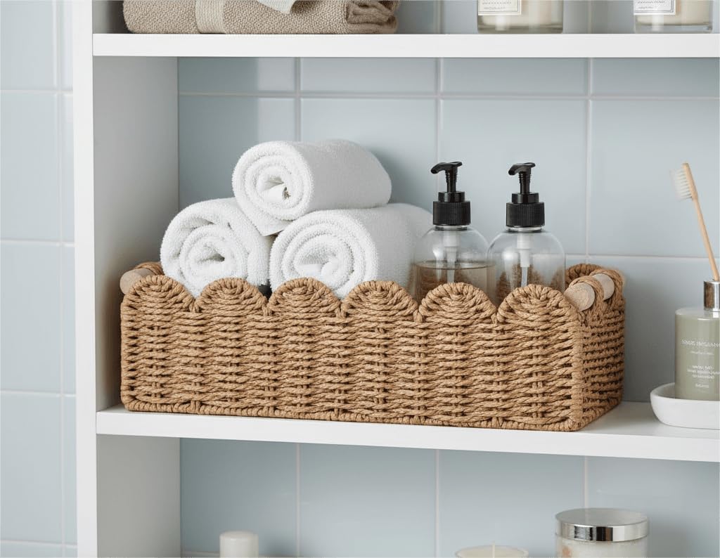 Woven Toilet Paper Storage Basket image 7