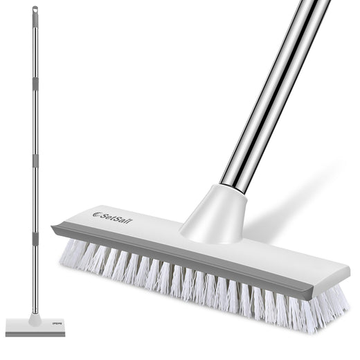 Adjustable Long-Handle Floor Brush