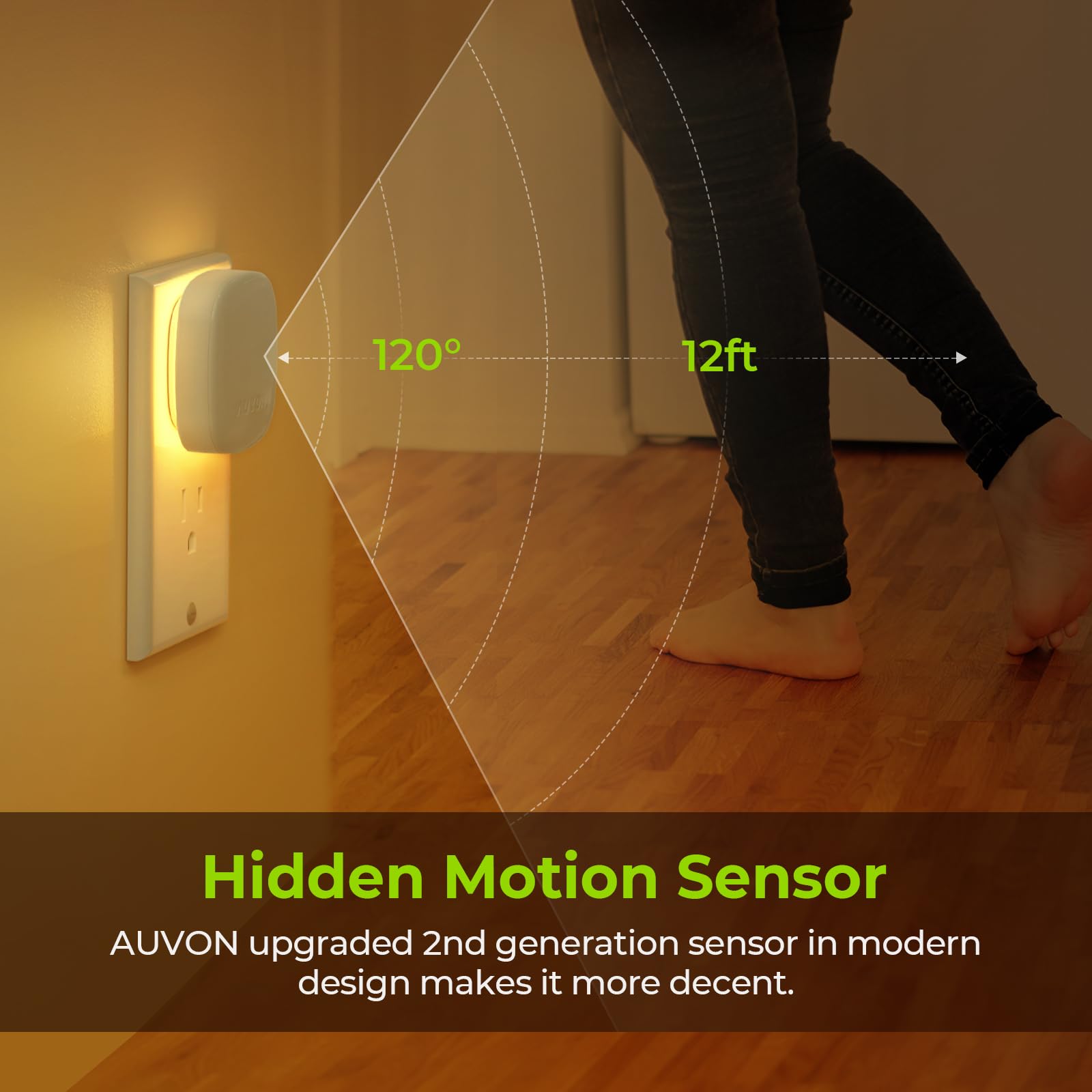 Plug-In Motion Sensor Night Light image 4