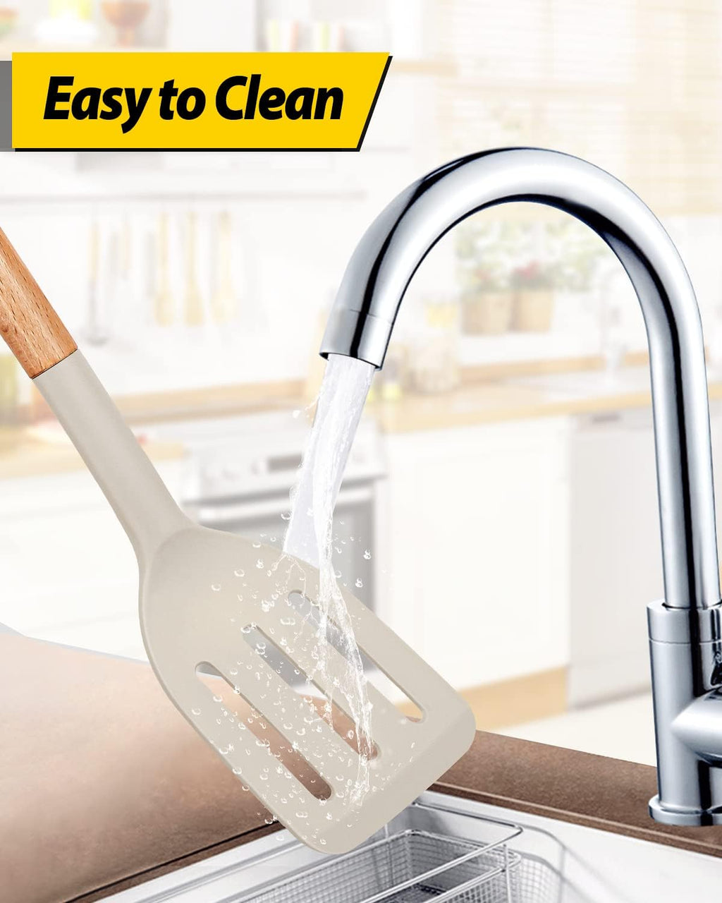 2-Pack Short-Handle Silicone Spatulas