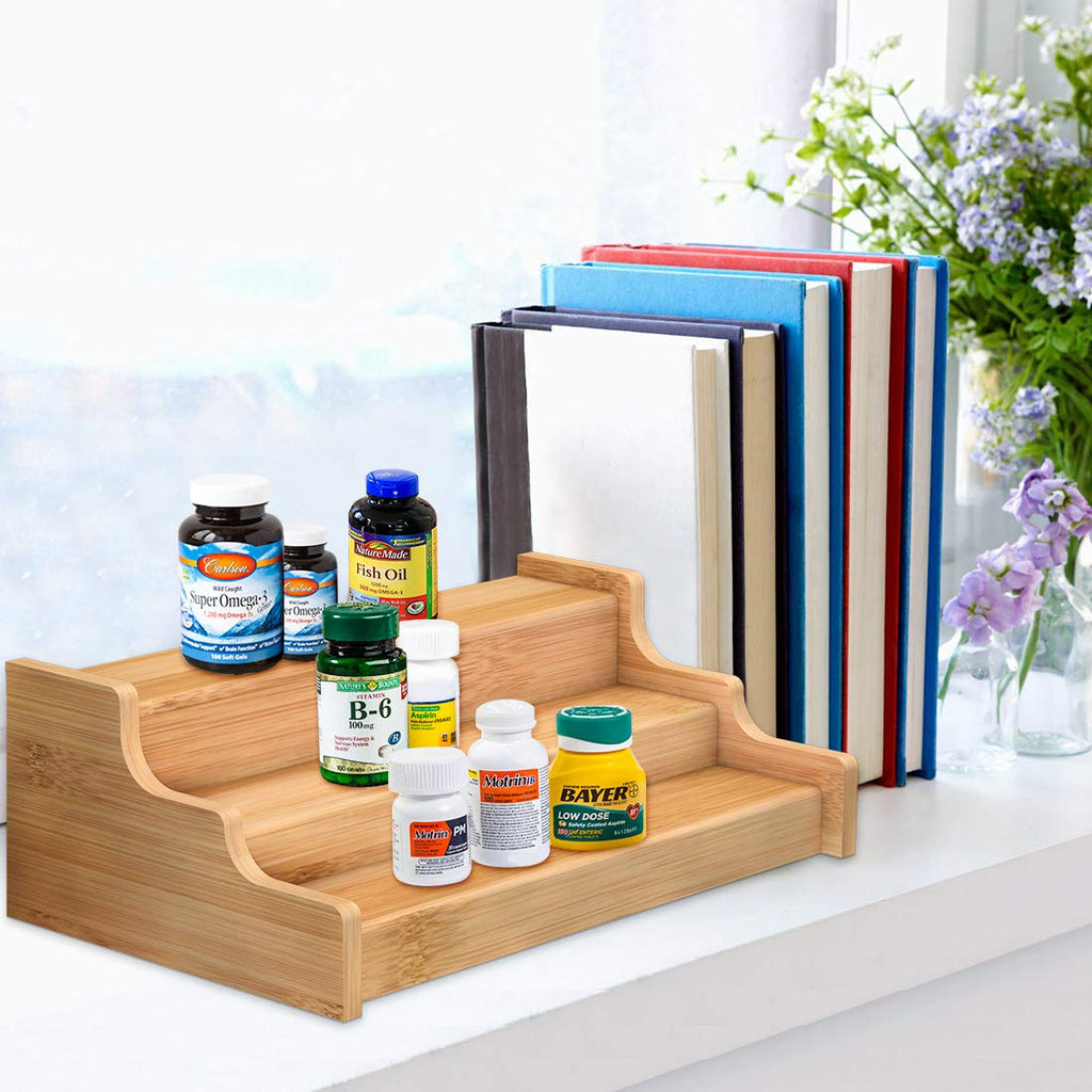 Expandable Bamboo Spice Shelf image 4
