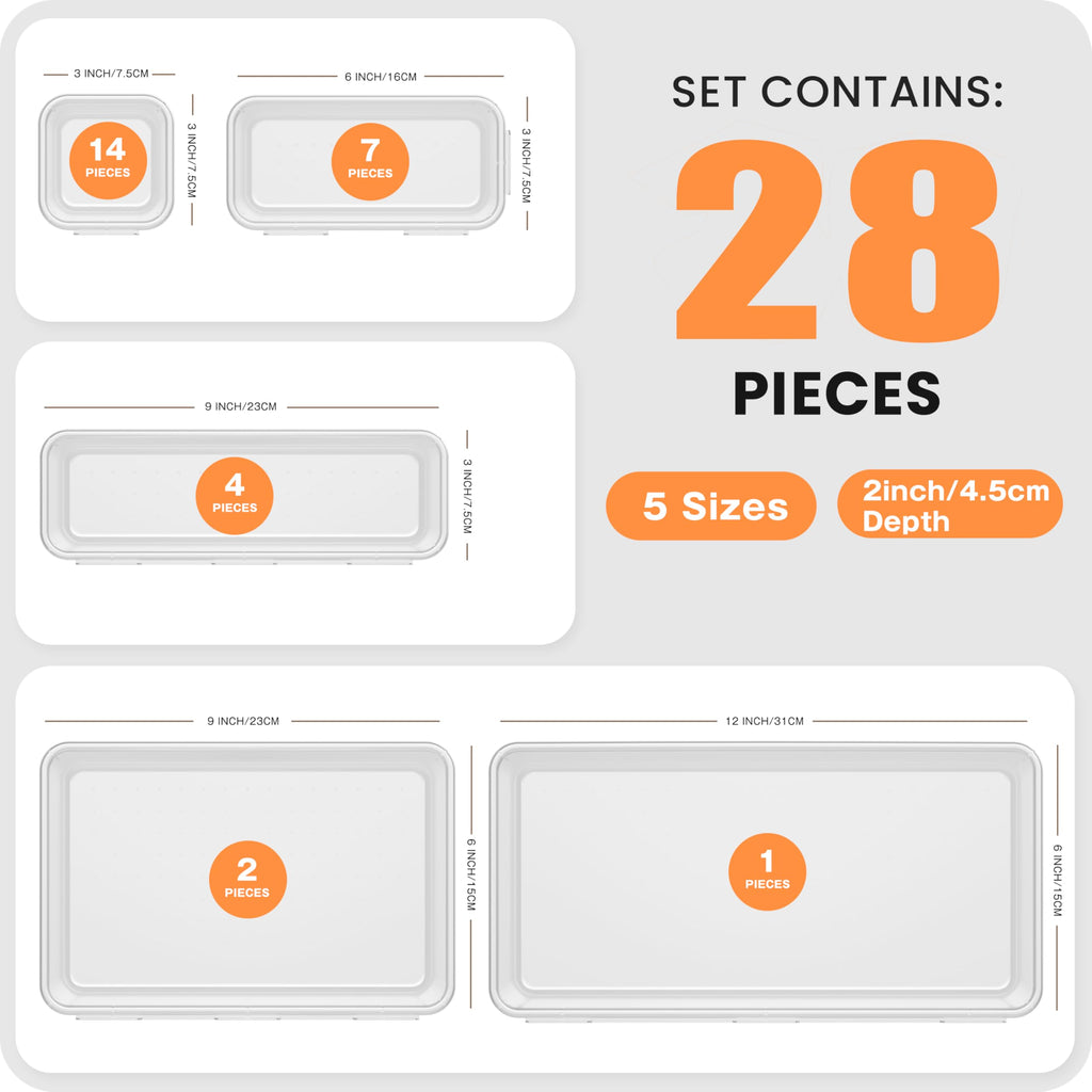 Modular Makeup Drawer Organizer image 5