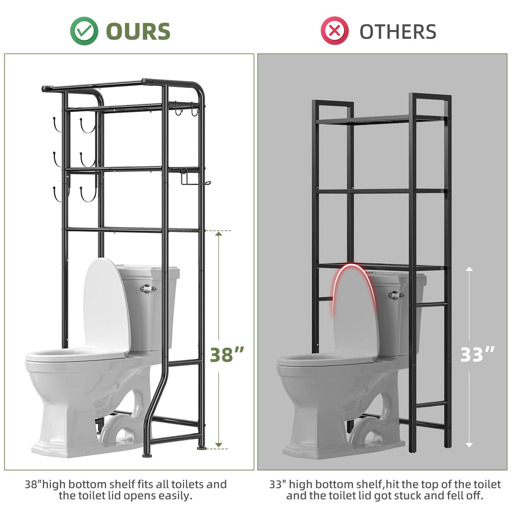 Over-Toilet Storage Shelf - Style 3 image 2