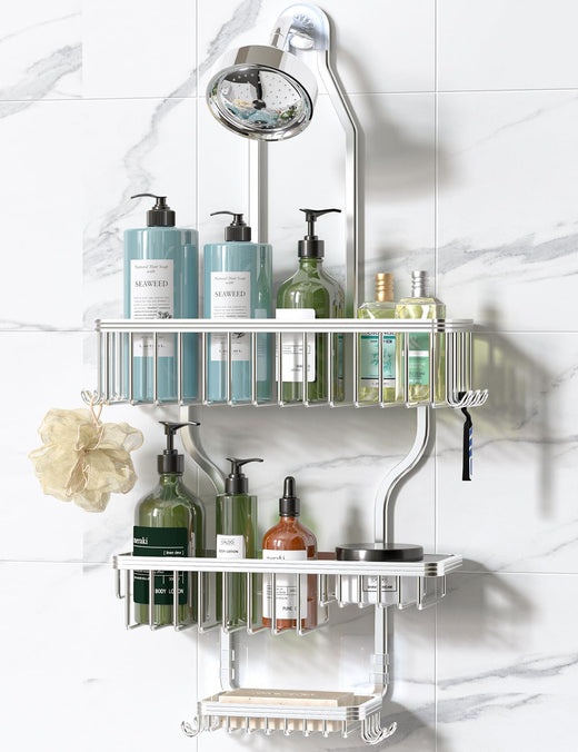 Over-Shower Hanging Storage Caddy