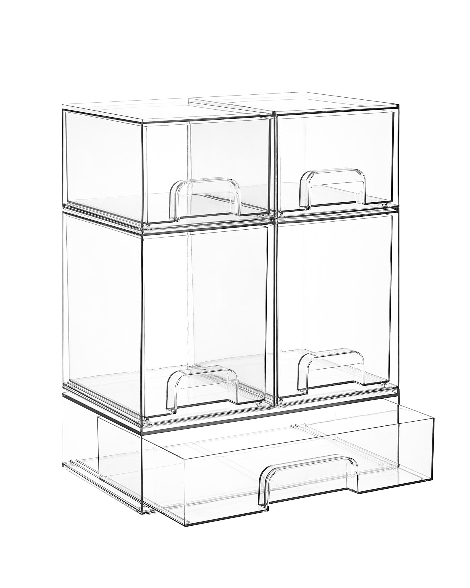Large Stackable Cabinet Drawer Set image 2
