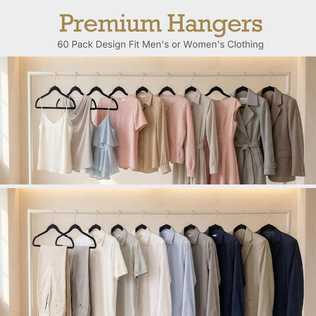Slim Clothes Hanger Set image 7