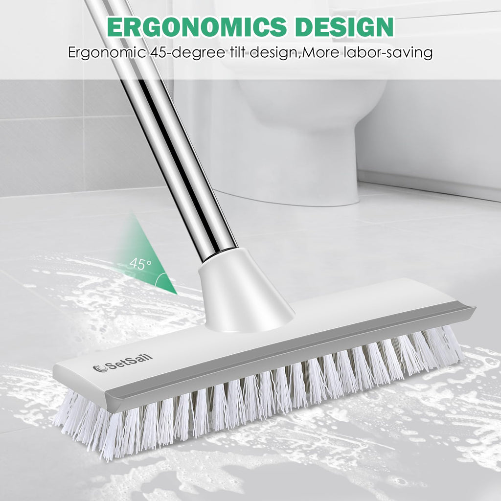Adjustable Long-Handle Floor Brush image 5