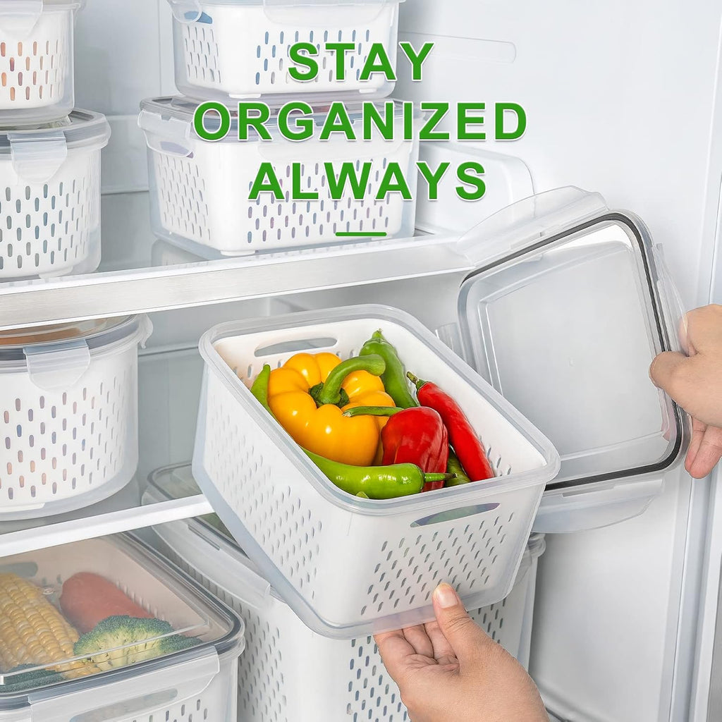 Fruit Storage Containers with Removable Colander image 5