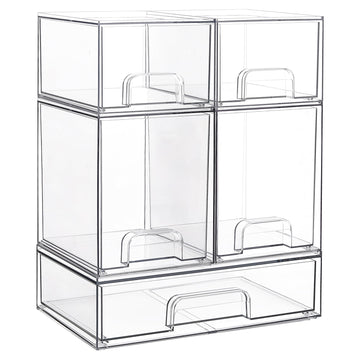 Large Stackable Cabinet Drawer Set