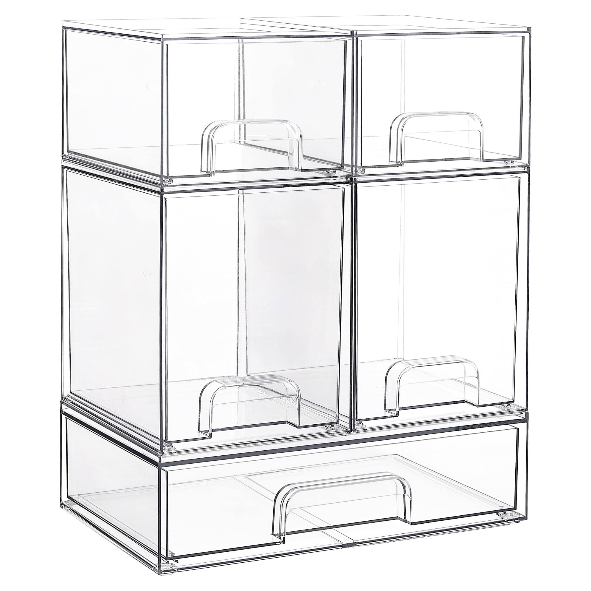 Large Stackable Cabinet Drawer Set