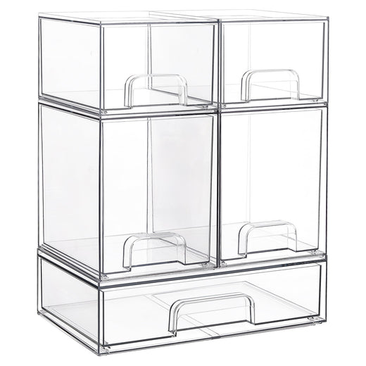 Large Stackable Cabinet Drawer Set