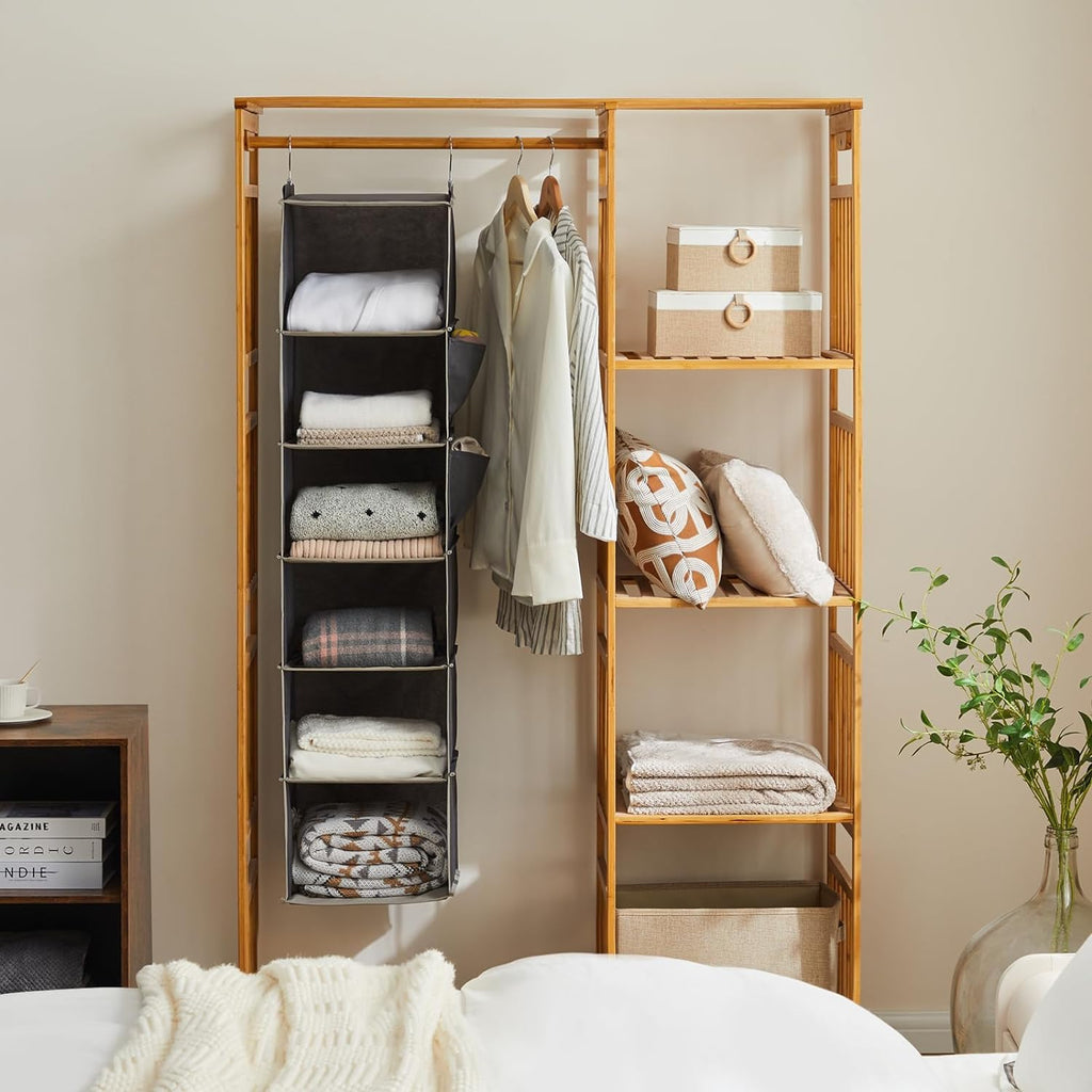 Six-Shelf Hanging Closet Organizer image 2