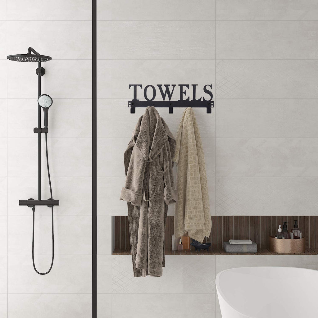 Over-Door Towel Hook Rack image 5