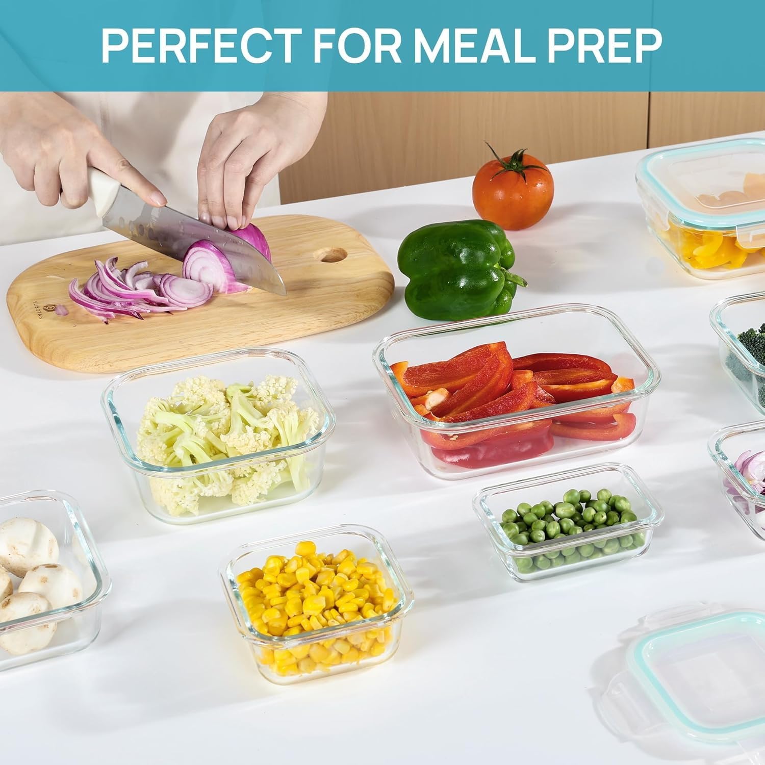 Glass Food Storage Container Set image 5