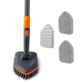 Multi-Head Extendable Tile Scrub Brush