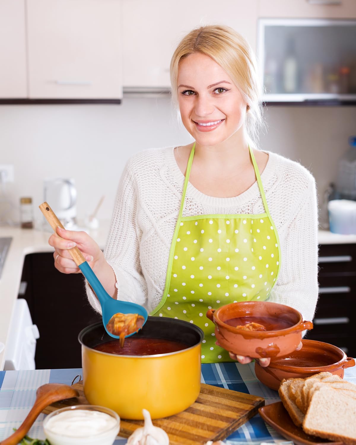 2-Pack Silicone Soup Ladles