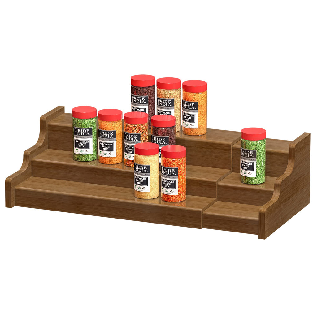 Expandable Bamboo Spice Shelf image 7