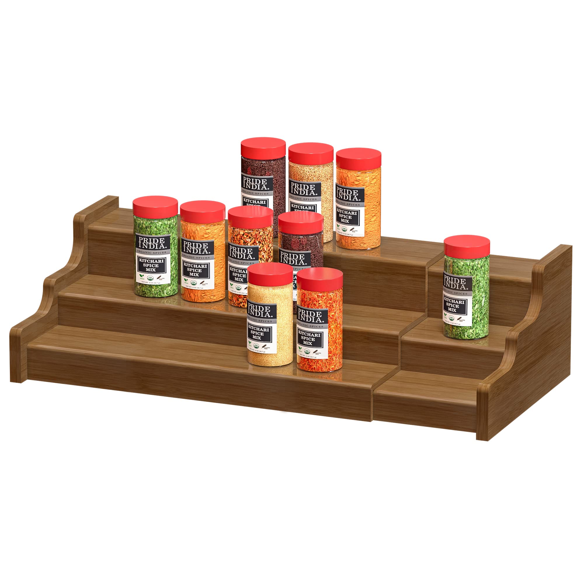 Expandable Bamboo Spice Shelf image 7