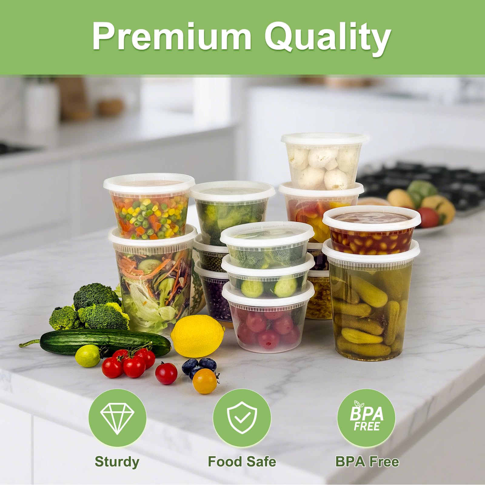 Leak-Resistant Deli Container Set image 3