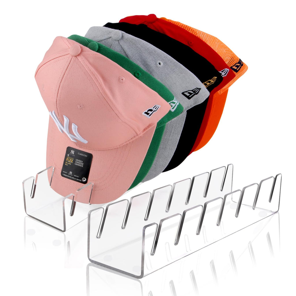 Clear Hat Display Organizer