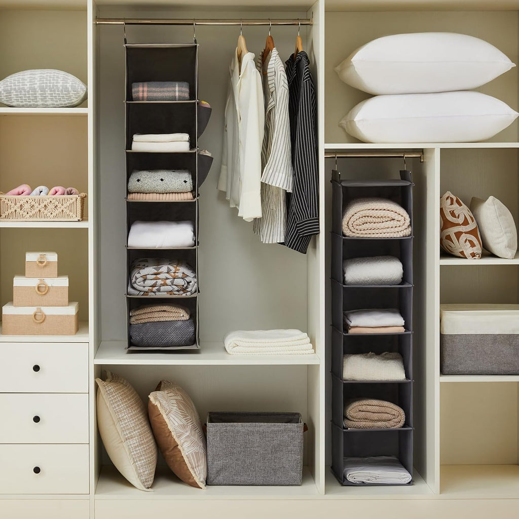 Six-Shelf Hanging Closet Organizer image 4