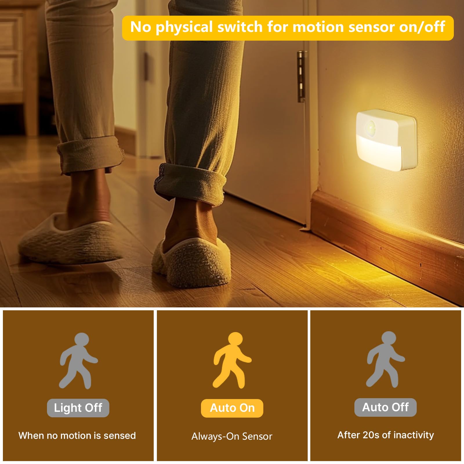 Indoor Motion Sensor Stair Light Set image 3