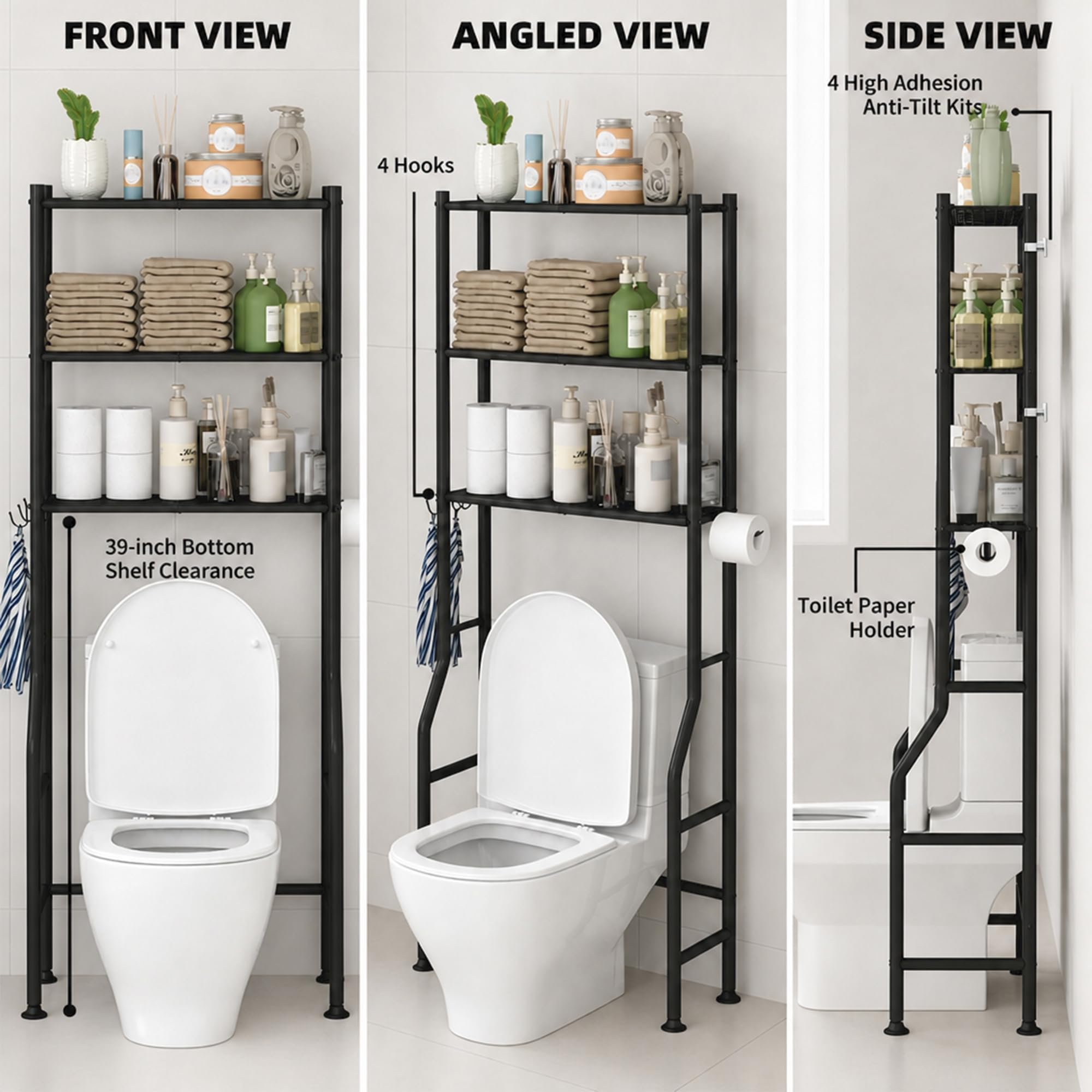 Over-Toilet Storage Shelf - Style 2 image 3