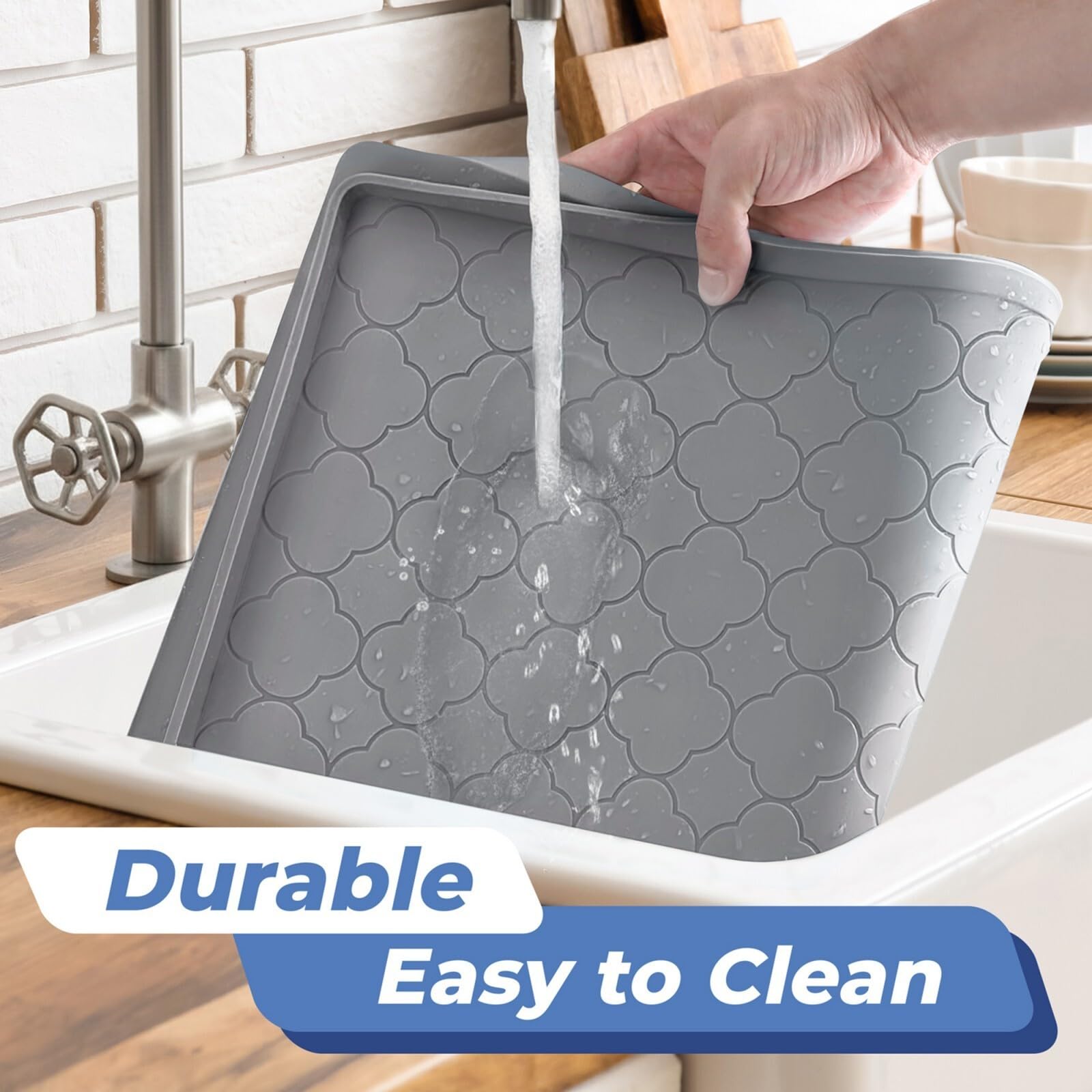 Silicone Under-Sink Cabinet Mat image 4