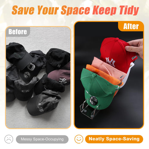 Clear Hat Display Organizer image 2