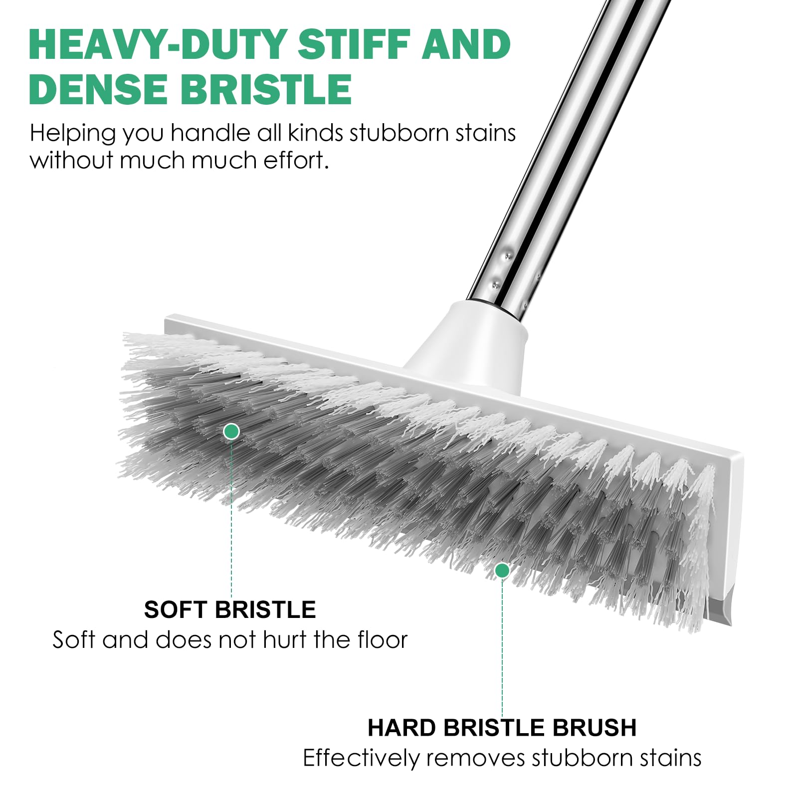 Adjustable Long-Handle Floor Brush image 3