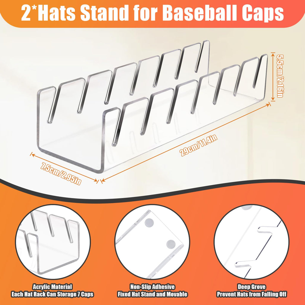 Clear Hat Display Organizer image 7