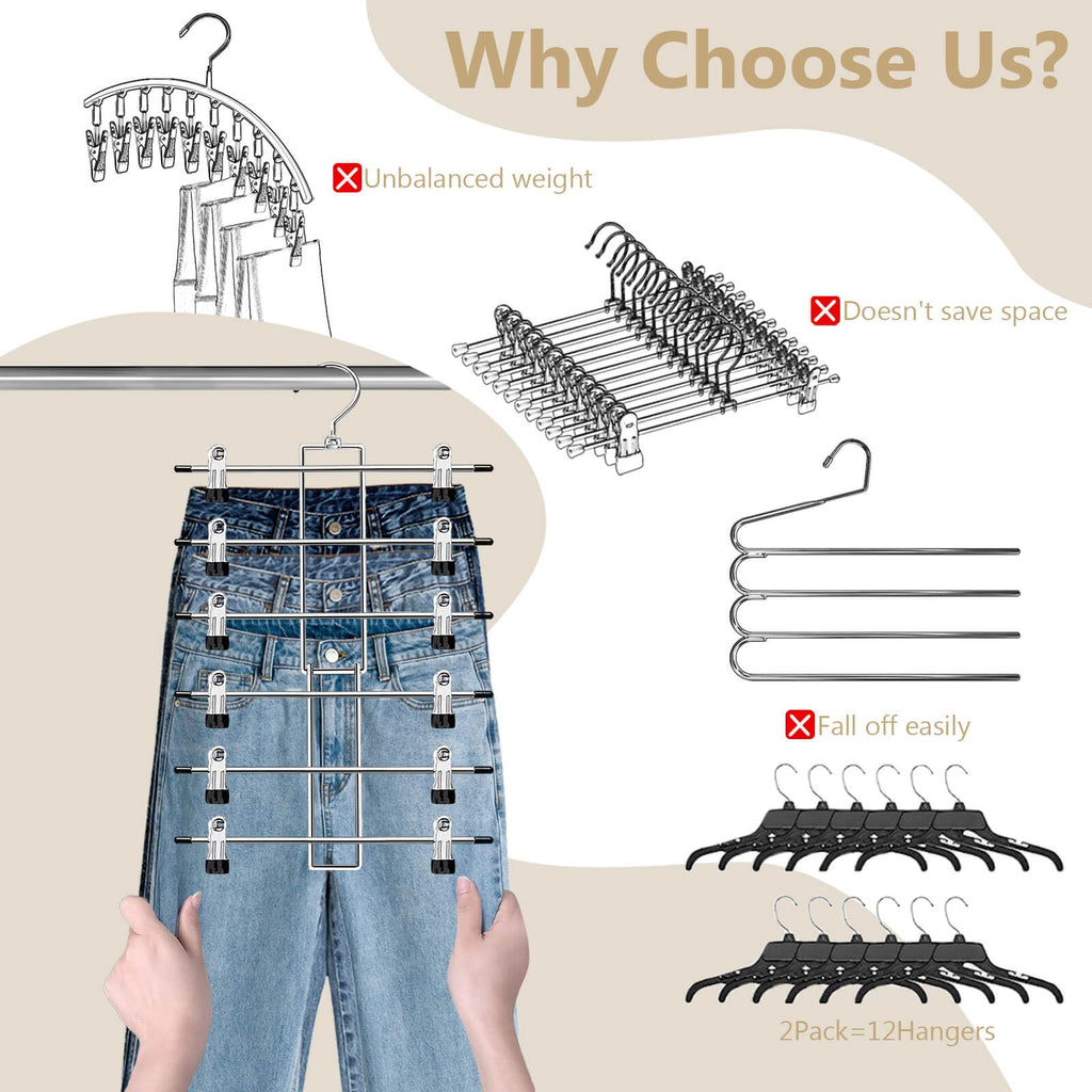 Slim Clothes Hanger Set - Style 3 image 3