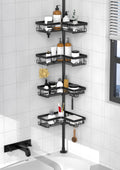 Corner Shower Tension Pole Organizer
