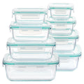 Glass Food Storage Container Set