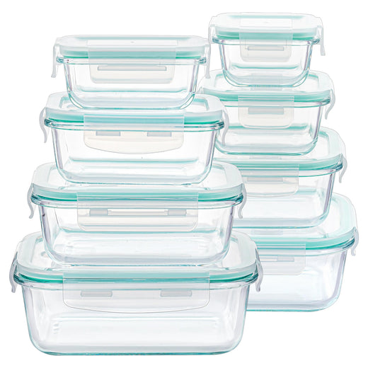 Glass Food Storage Container Set