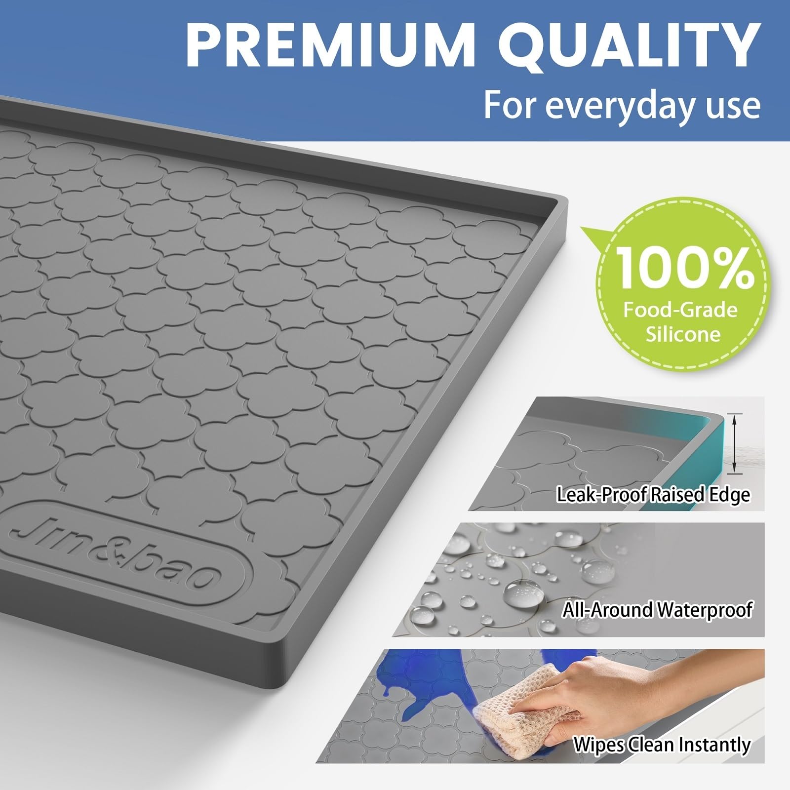 Silicone Under-Sink Cabinet Mat image 2