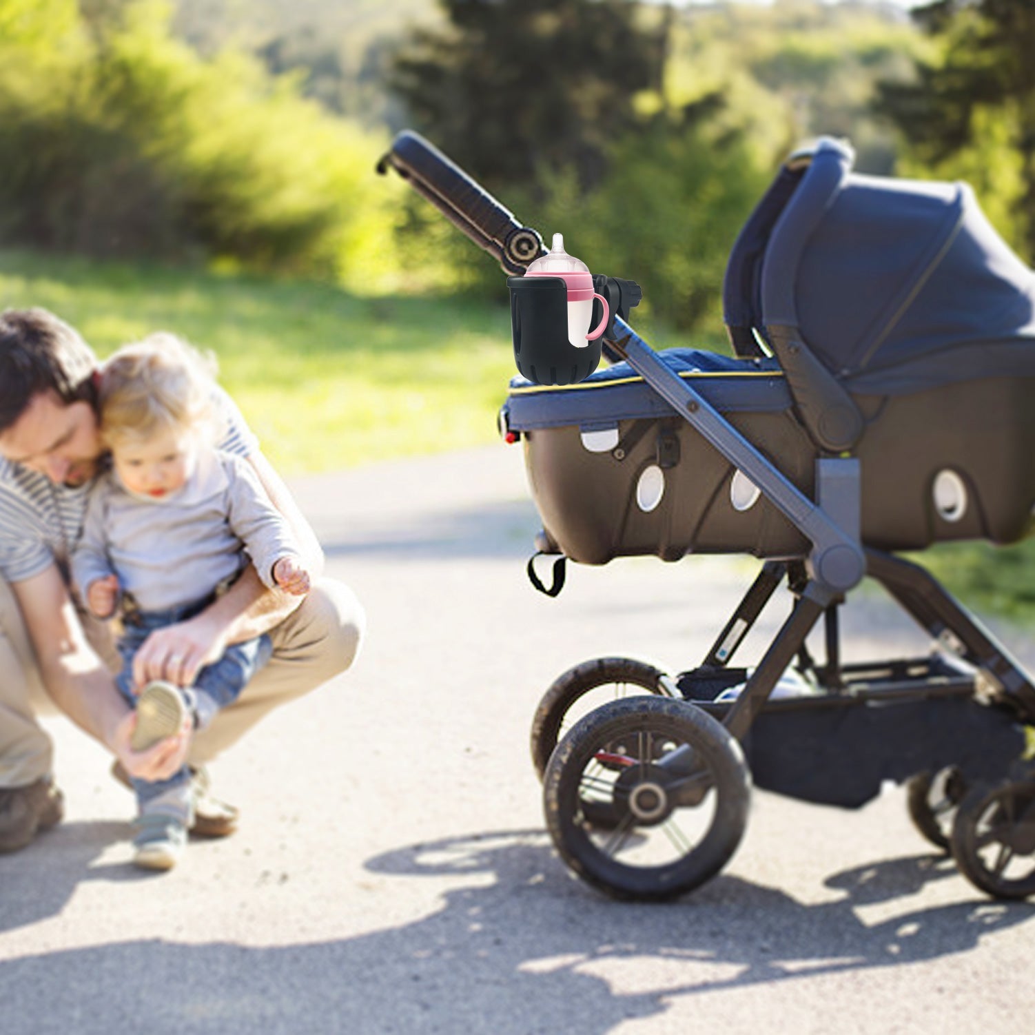 Universal Cup Holder for Strollers and Bikes