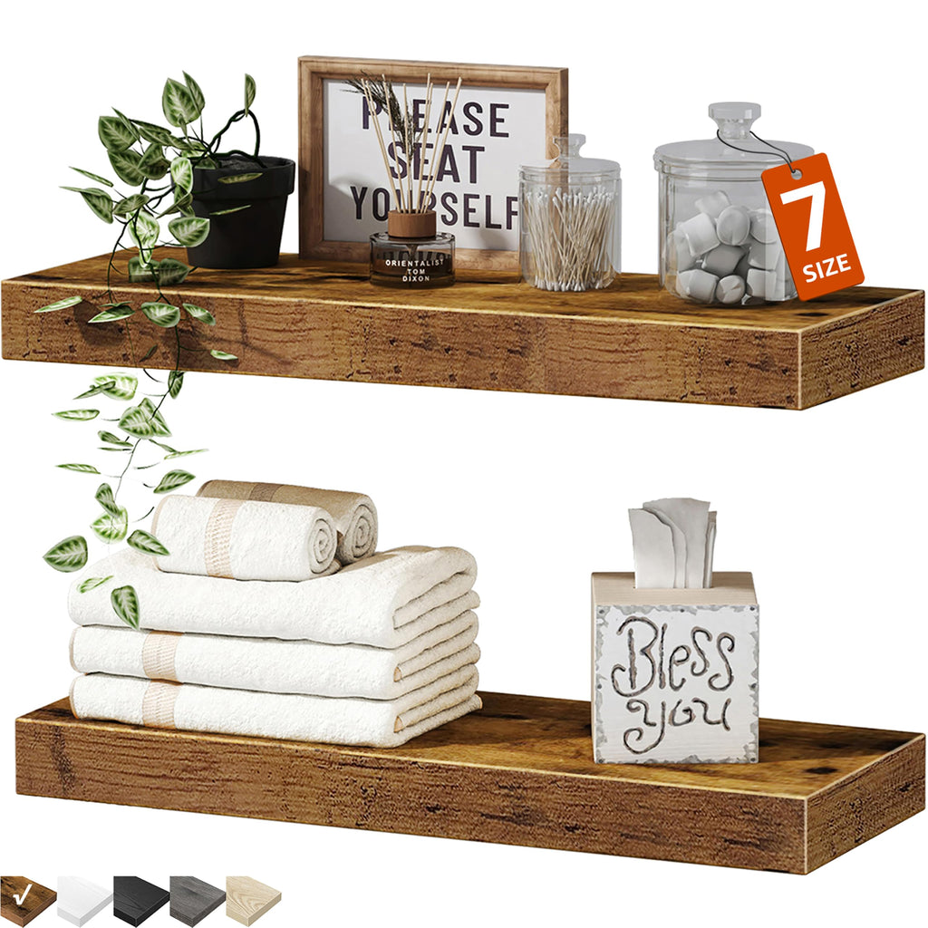 Wall-Mounted Bathroom Shelf Set - Style 4 image 2