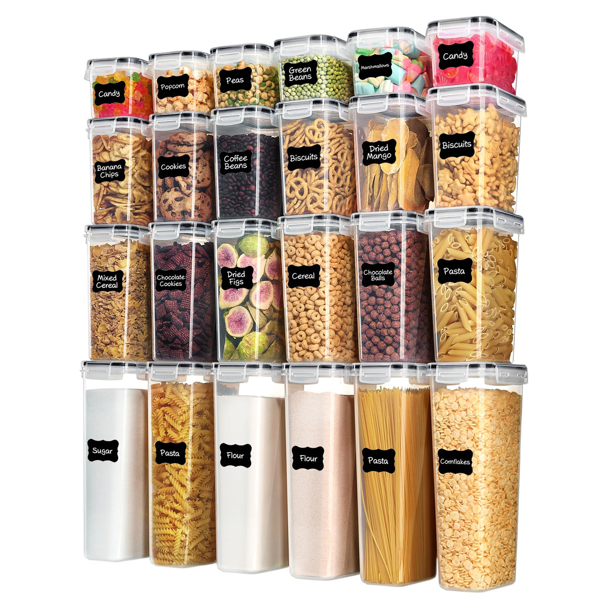 Food Storage Container Set with Lids