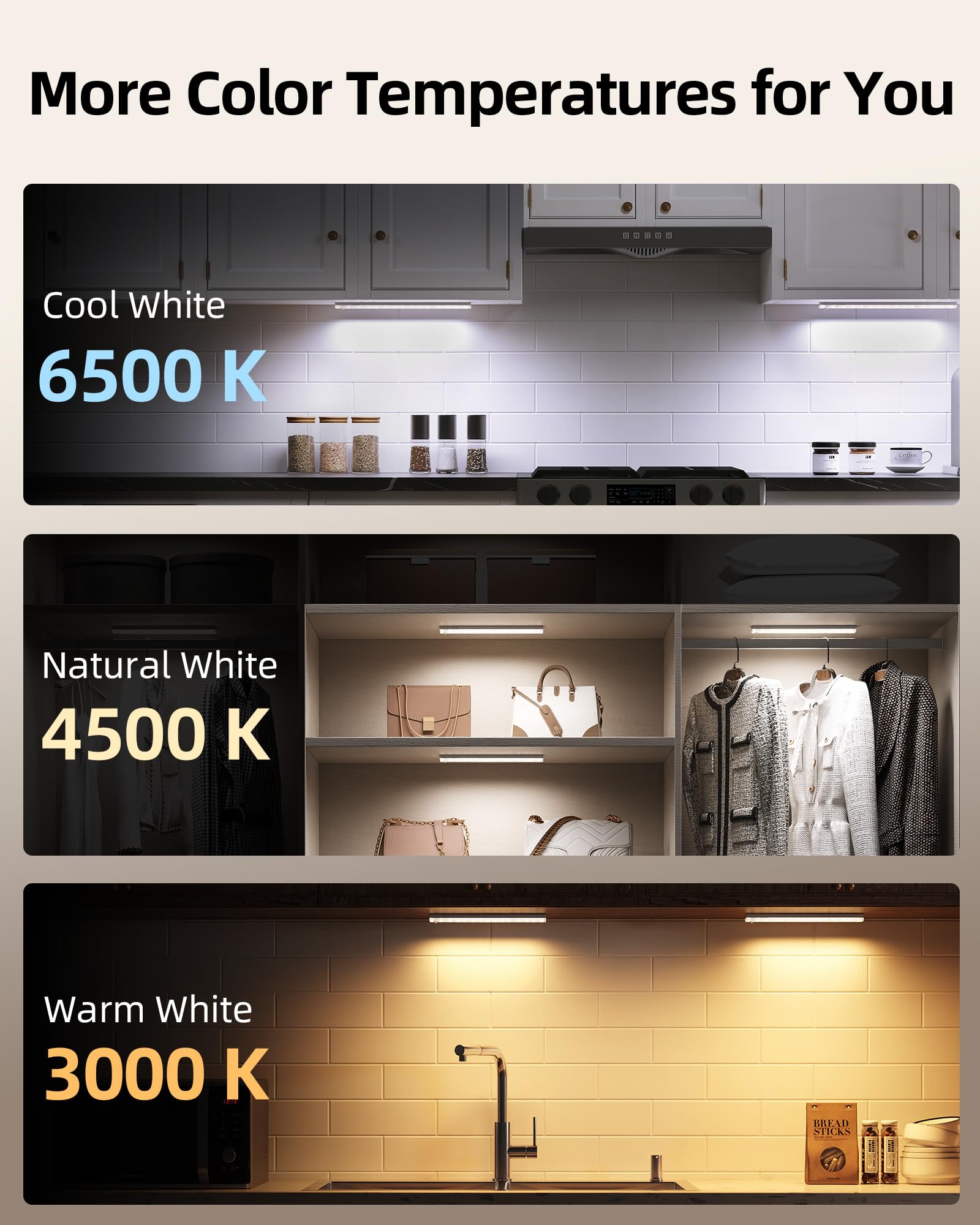 Rechargeable Under-Cabinet Light Set image 6