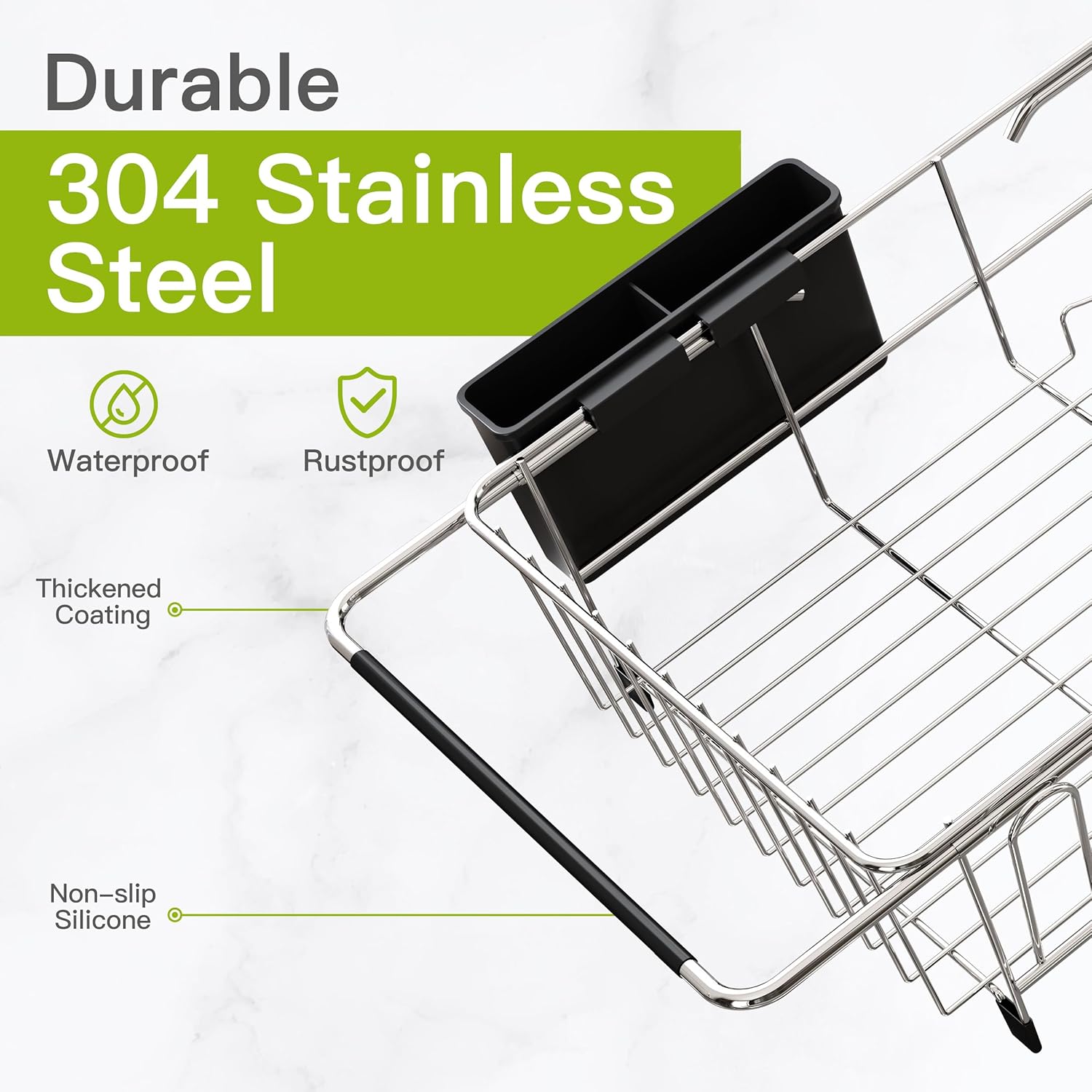Expandable In-Sink Dish Rack image 5