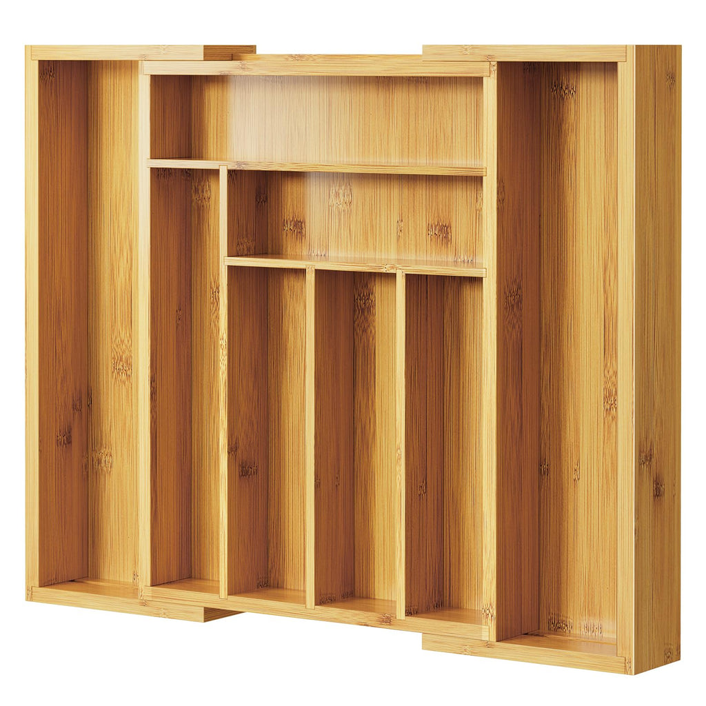 Expandable Bamboo Drawer Organizer