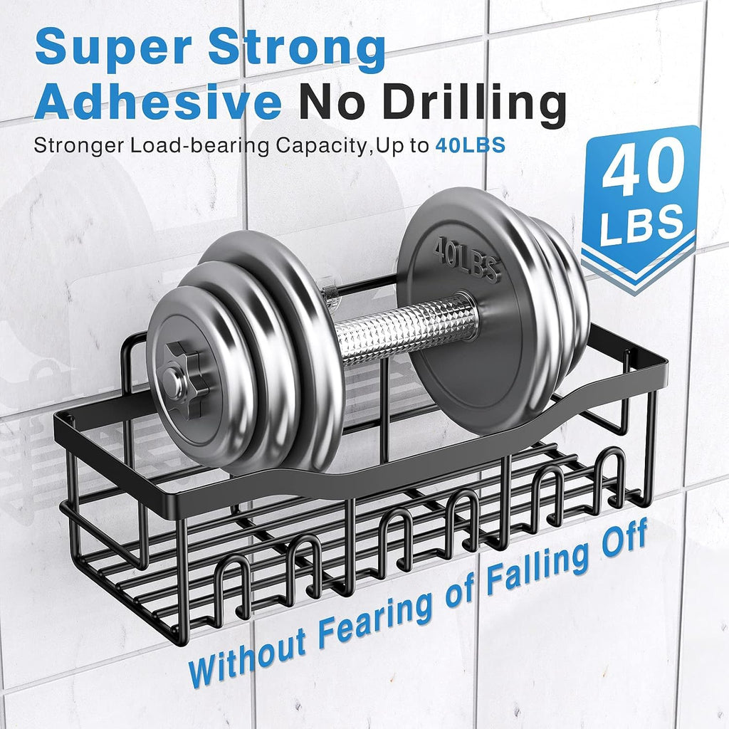 Adhesive Shower Caddy Set image 4