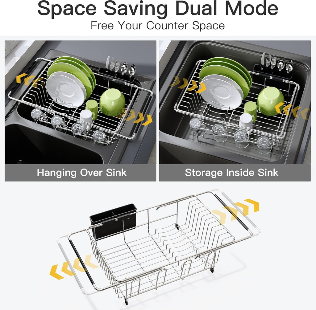 Expandable In-Sink Dish Rack image 2