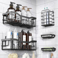 Adhesive Shower Caddy Set