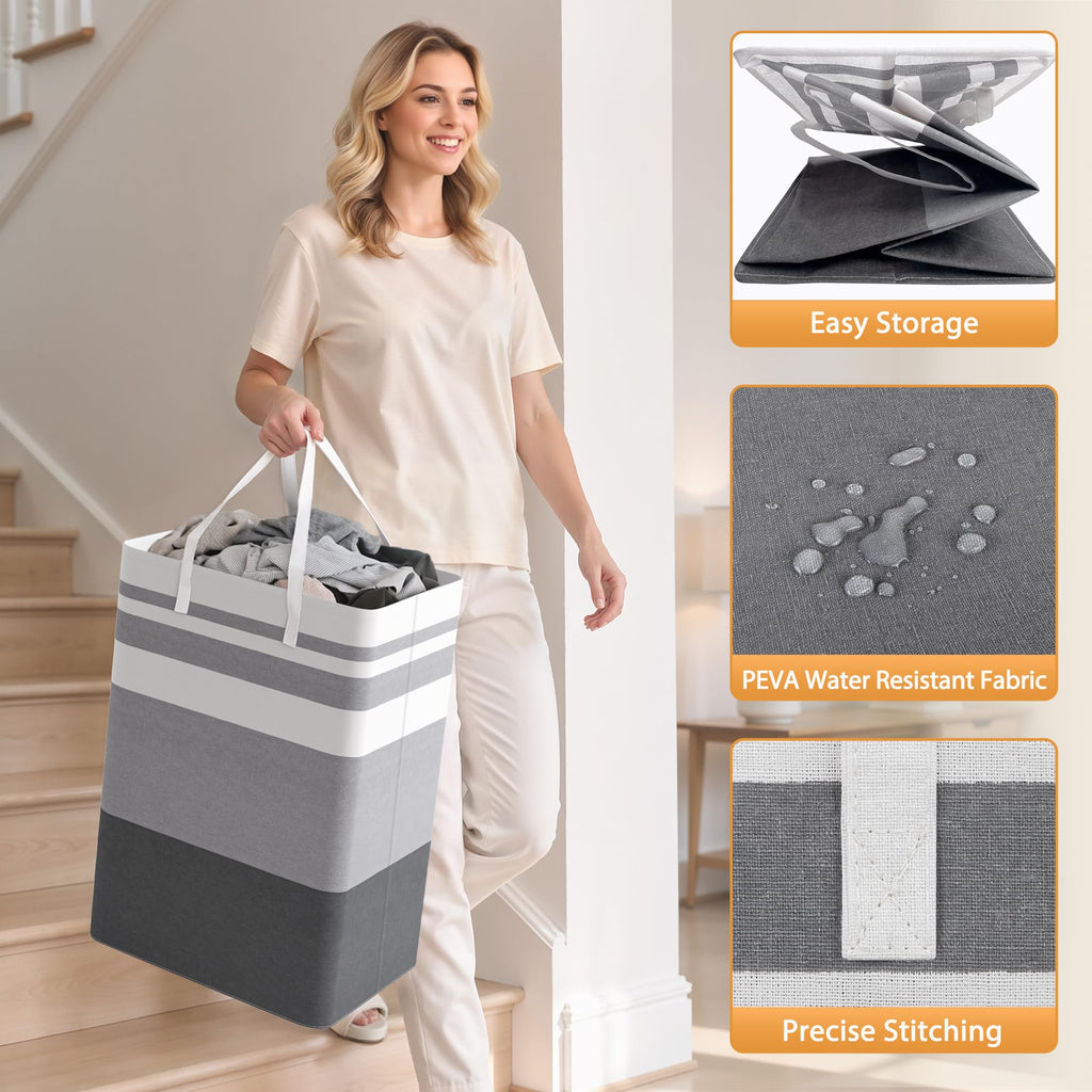 Collapsible Laundry Hamper Set image 6