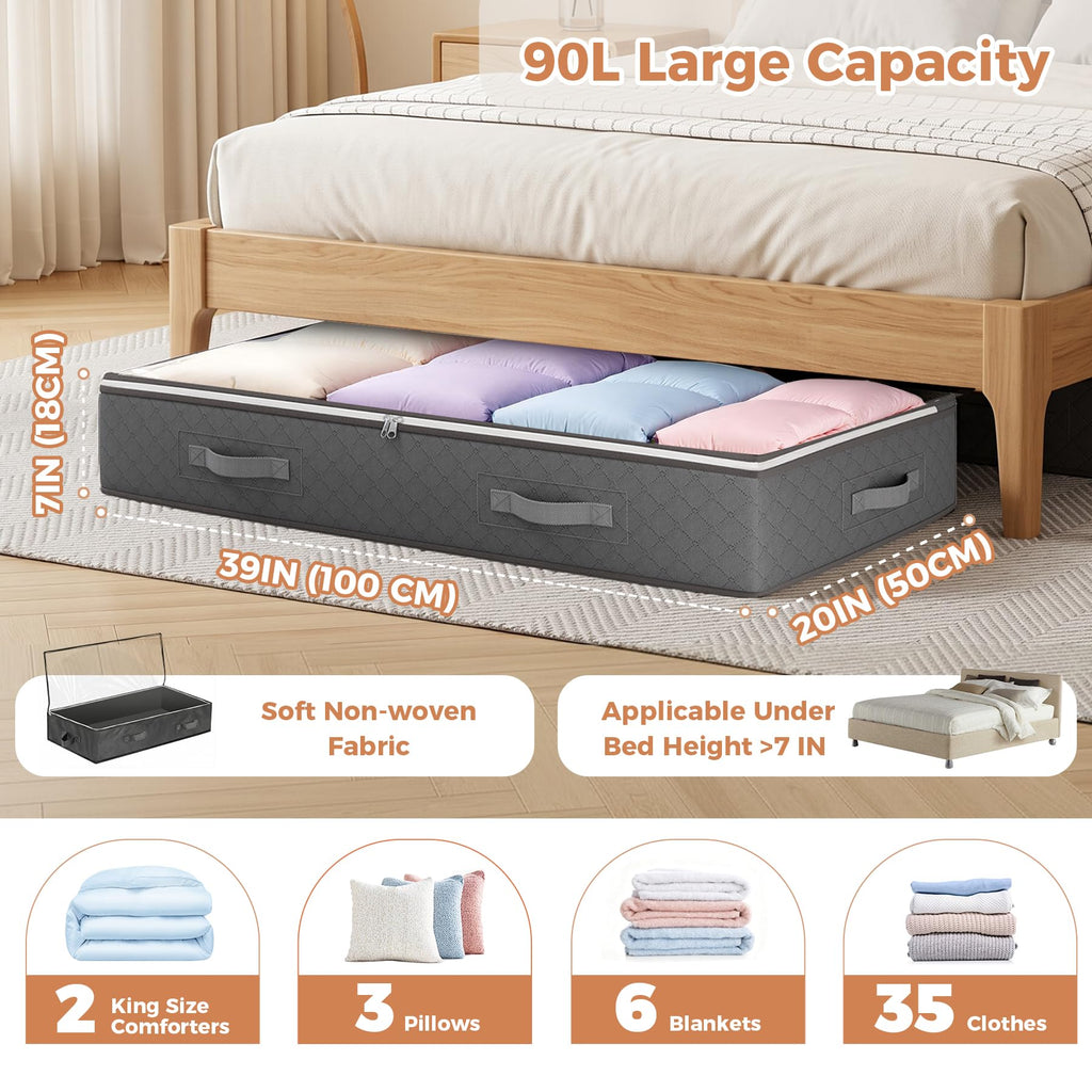 Under-Bed Storage Bag Set image 3